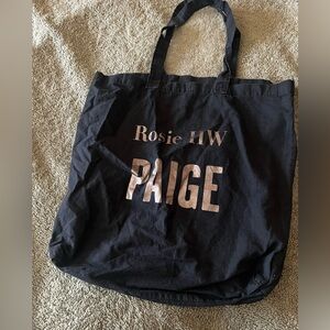 Rosie Huntington-Whiteley x Paige Denim Tote Bag